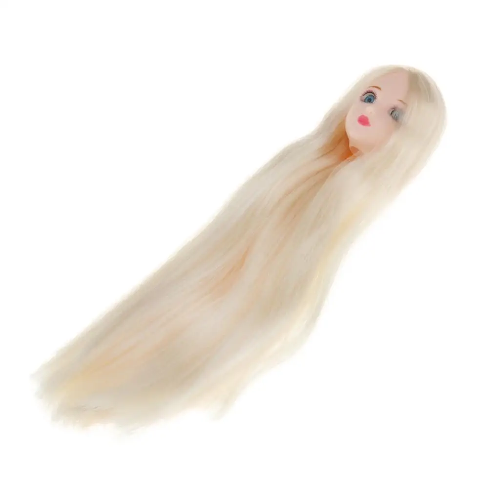 Cabeza de muñeca BJD con cabello enraizado para Blythe - imagen 3