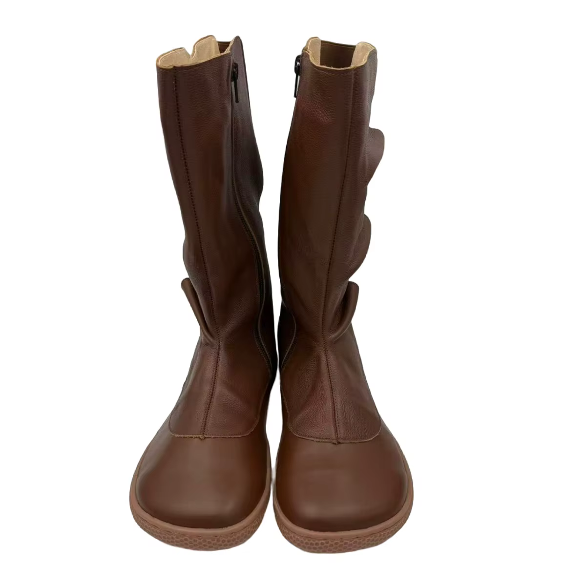 Tipsietoes Botas altas de invierno en cuero genuino con forro de lana - imagen 5