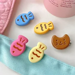 Horquillas de pez para cabello infantil - pinzas coloridas coreanas