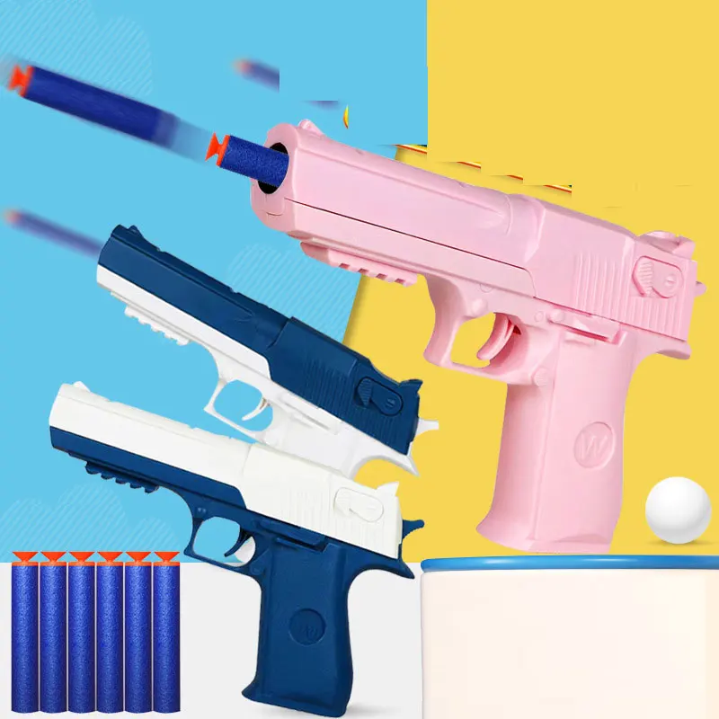 Pistola de juguete espuma lanzadardos para exterior - imagen 4