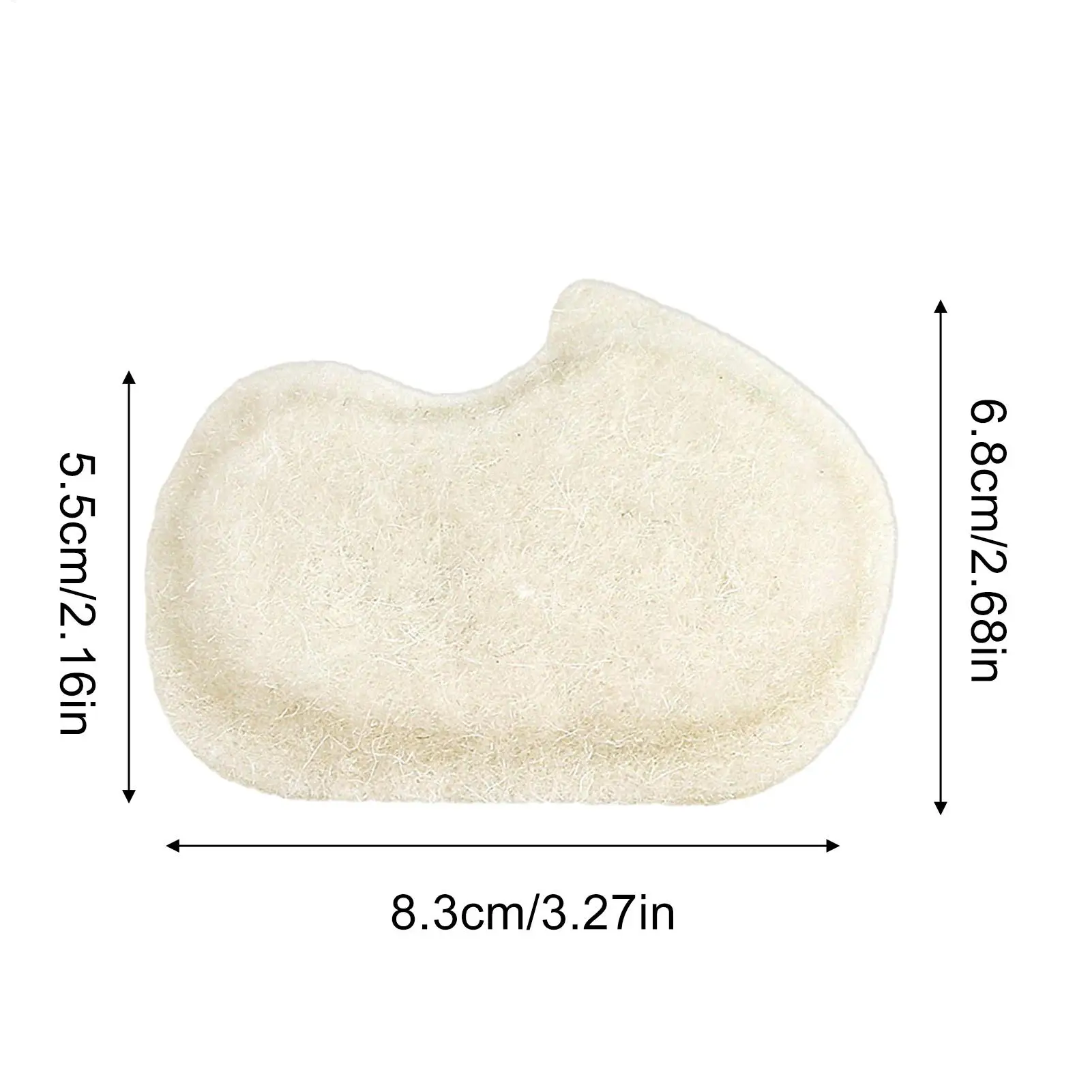 Almohadillas metatarsales de fieltro autoadhesivas para antepié - imagen 2