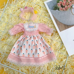 Muñeca BJD princesa con vestuario completo y tocado para niñas
