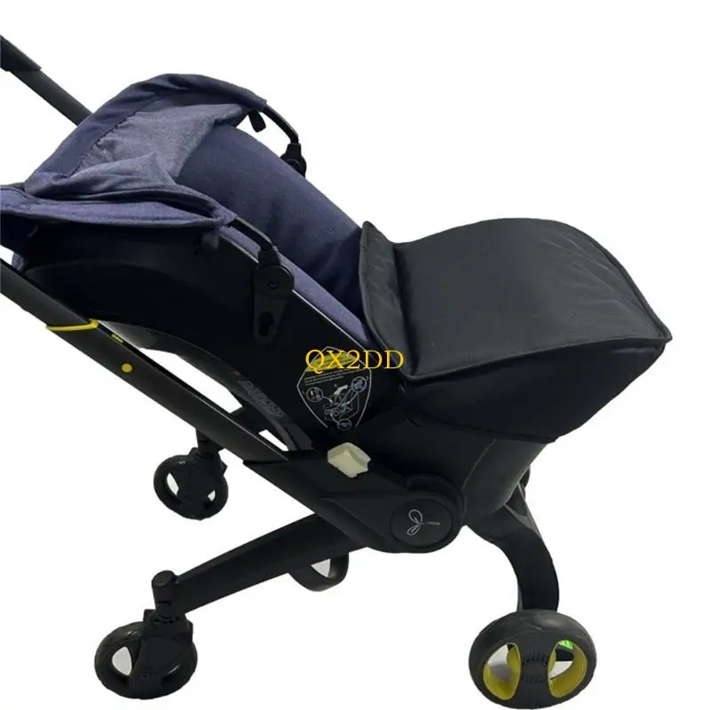 QX2D Saco acolchado para cochecito bebé forrado desmontable - imagen 4