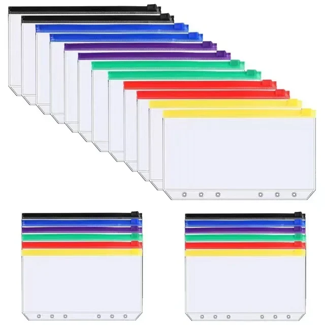 Carpeta organizadora infantil de plástico con cremallera – Tamaño A5 - imagen 4