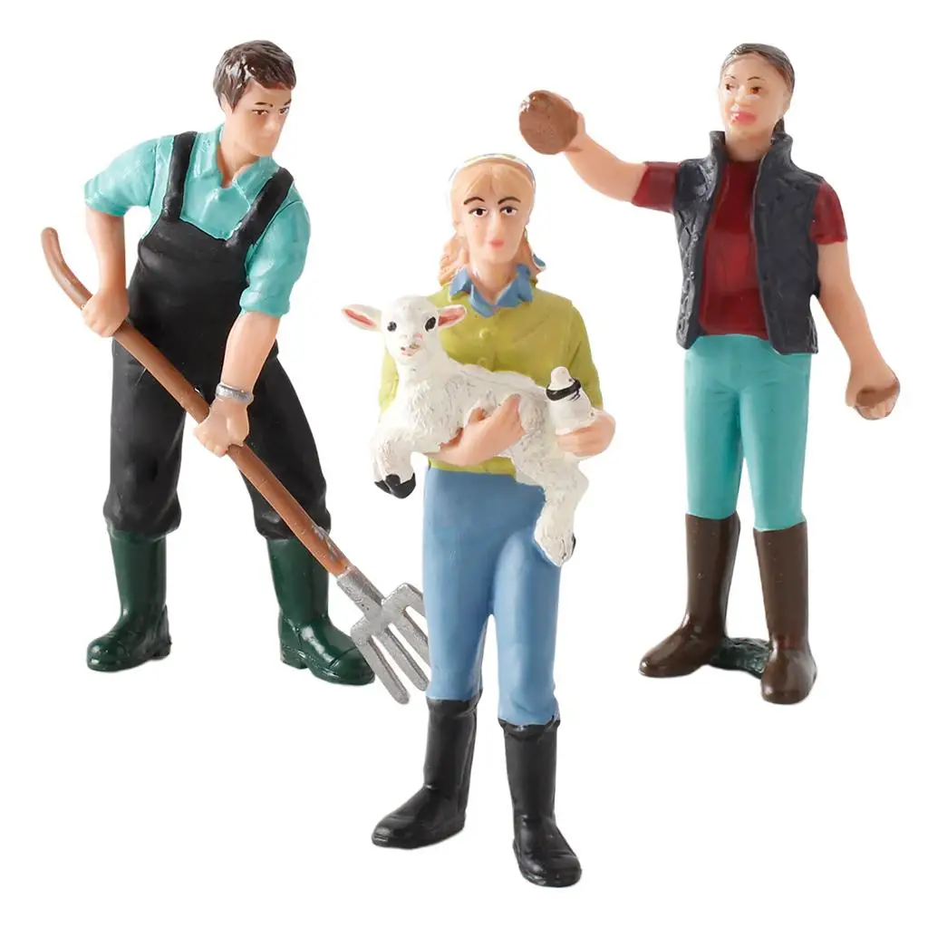 Figuras de acción realistas en plástico para juego de imitación - imagen 2