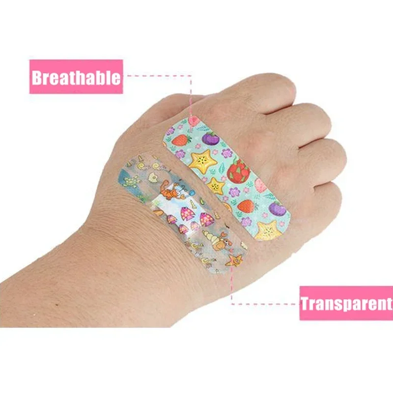 Tiritas infantiles impermeables con dibujos – Adhesivo flexible y suave - imagen 3