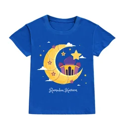 Camiseta infantil de Ramadán con estampado de luna