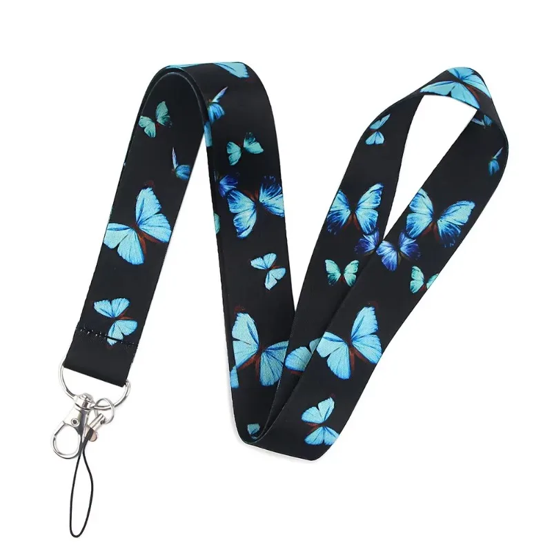 Llavero mariposa con cordón identificativo para llaves de niño - imagen 3