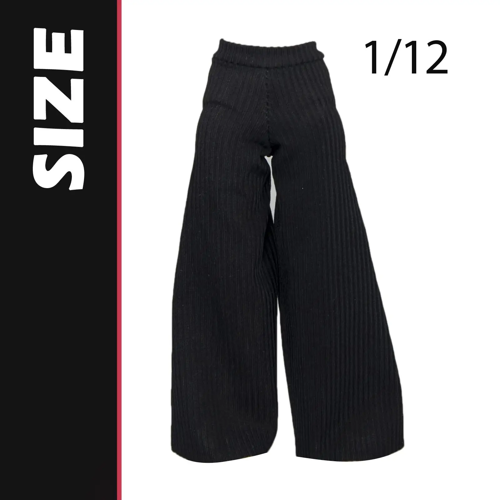 Pantalones para muñecas de pierna ancha, estilo moderno - imagen 2