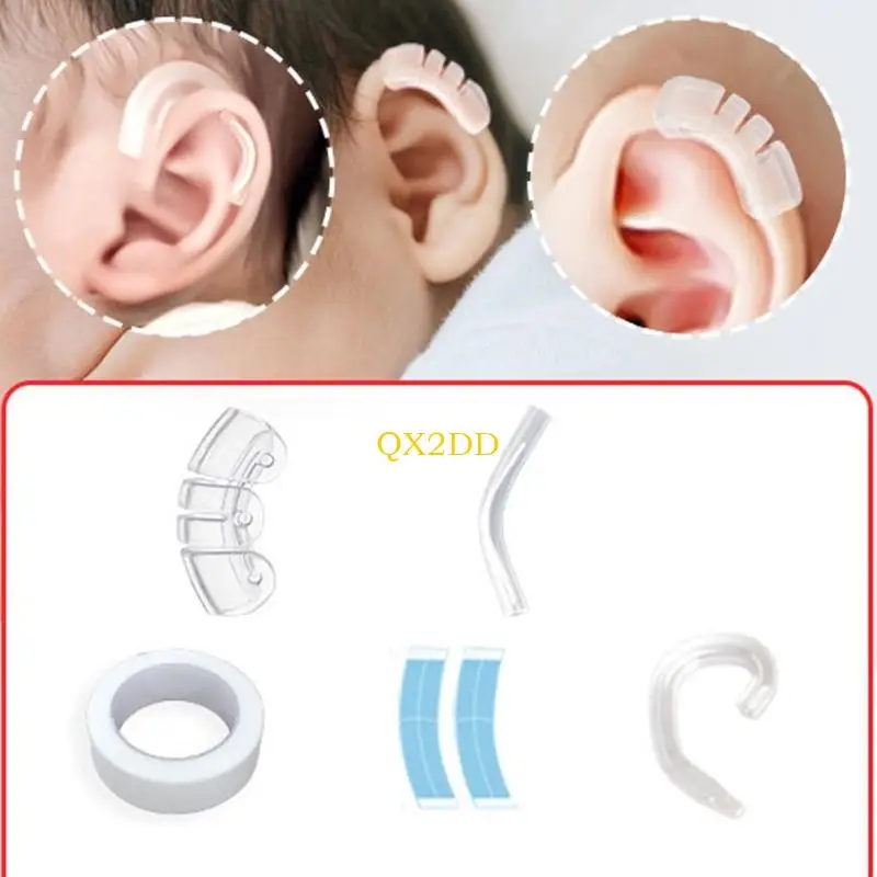 Moldeador orejas bebé silicona QX2D – Ergonómico y respirable - imagen 2