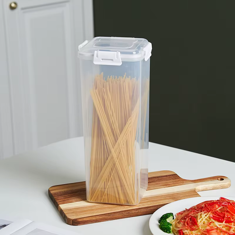 Caja de pan hermética tipo cajón con tapa para conservar - imagen 4