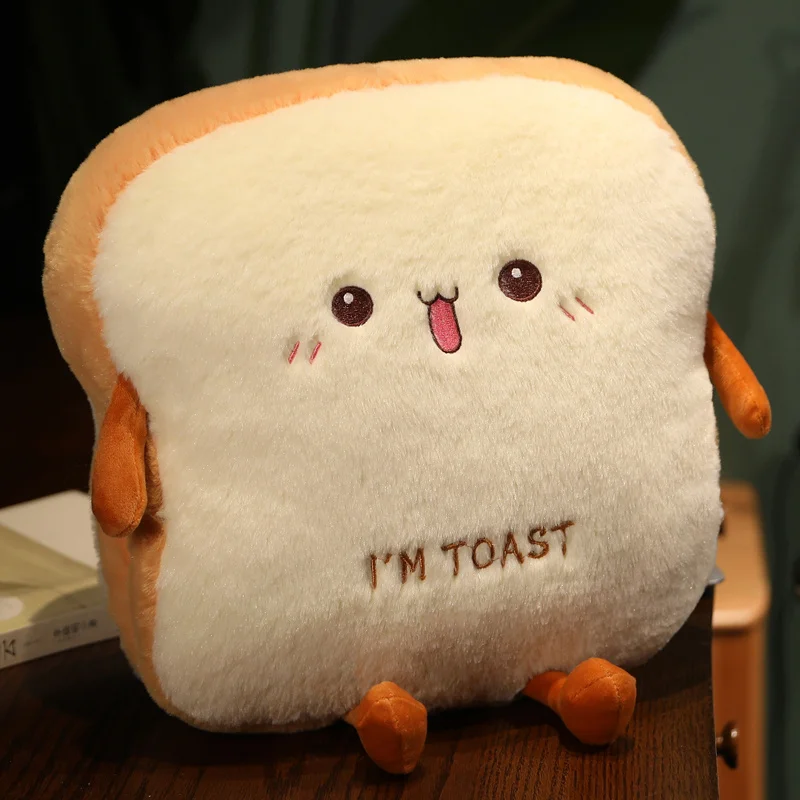 Almohada de peluche tostada suave para niños – regalo de cumpleaños - imagen 4