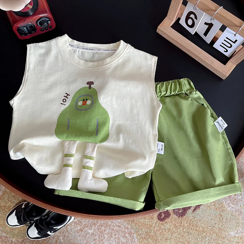 Conjunto infantil preparado para el verano