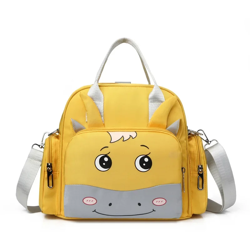 Mochila maternal multifunción con estampado infantil - imagen 2