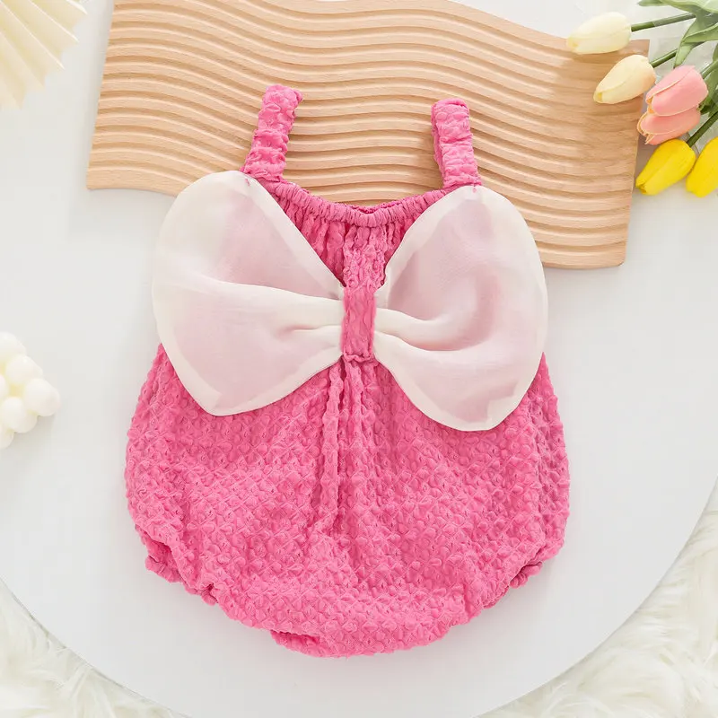 MILANCEL Body verano niña con lazo floral - imagen 2