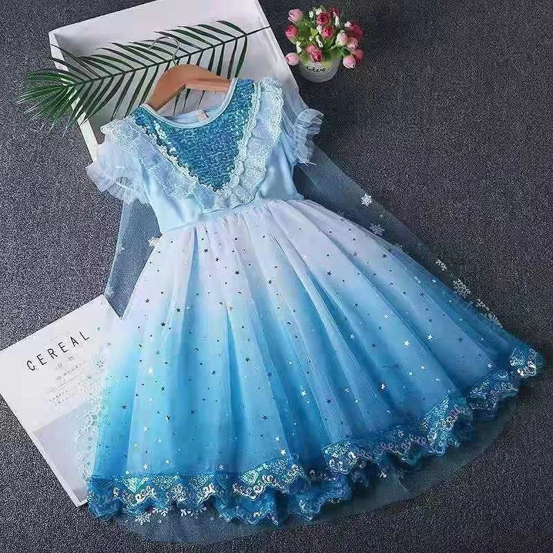 Vestido de princesa con tul para niña – Fiestas y actuaciones - imagen 3