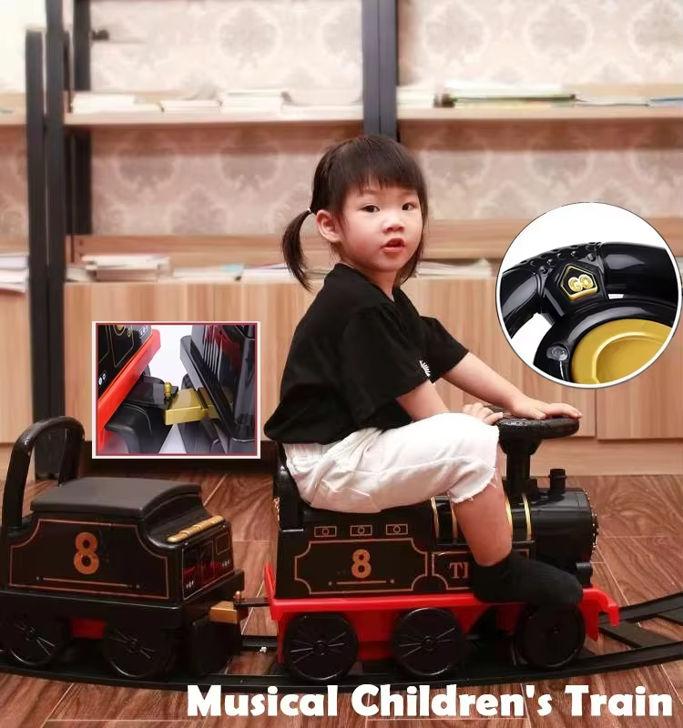 Tren eléctrico clásico Ailway para niños - imagen 4