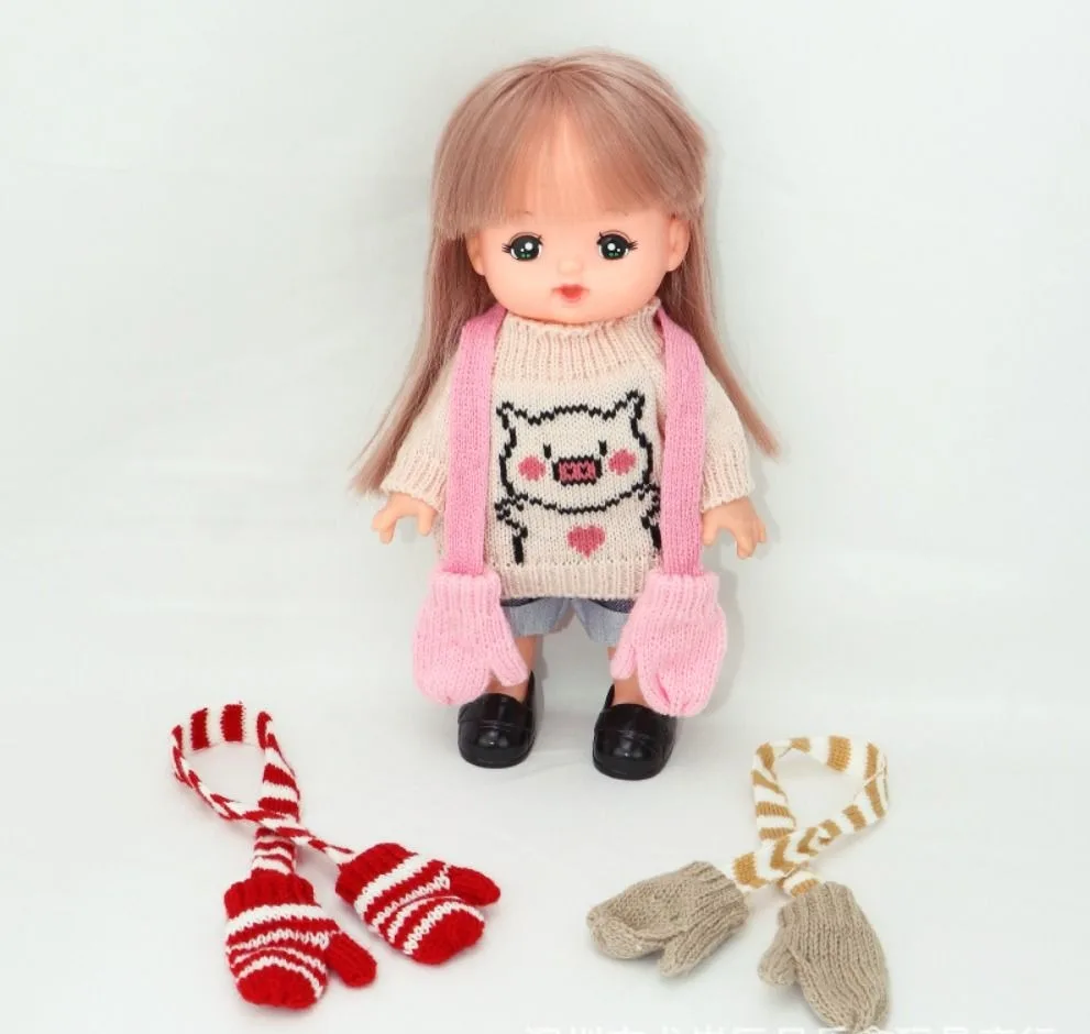 Pañuelo muñeca suave para juego de simulación y decoración - imagen 5