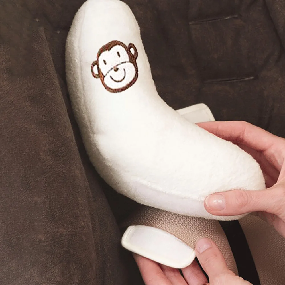 Almohada soporte cuello cochecito blanda para bebé - imagen 5