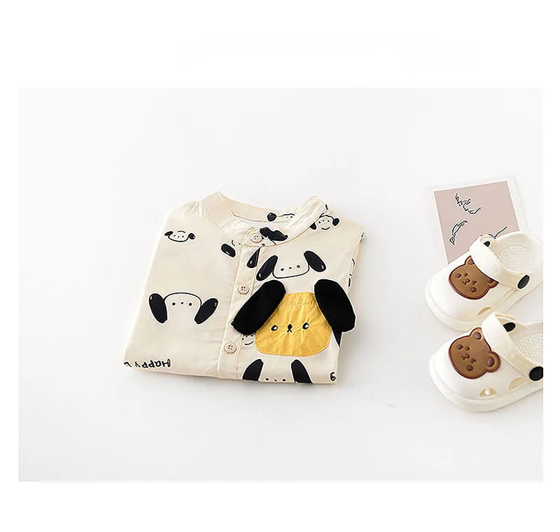 Body de bebé con diseño de perrito coreano
