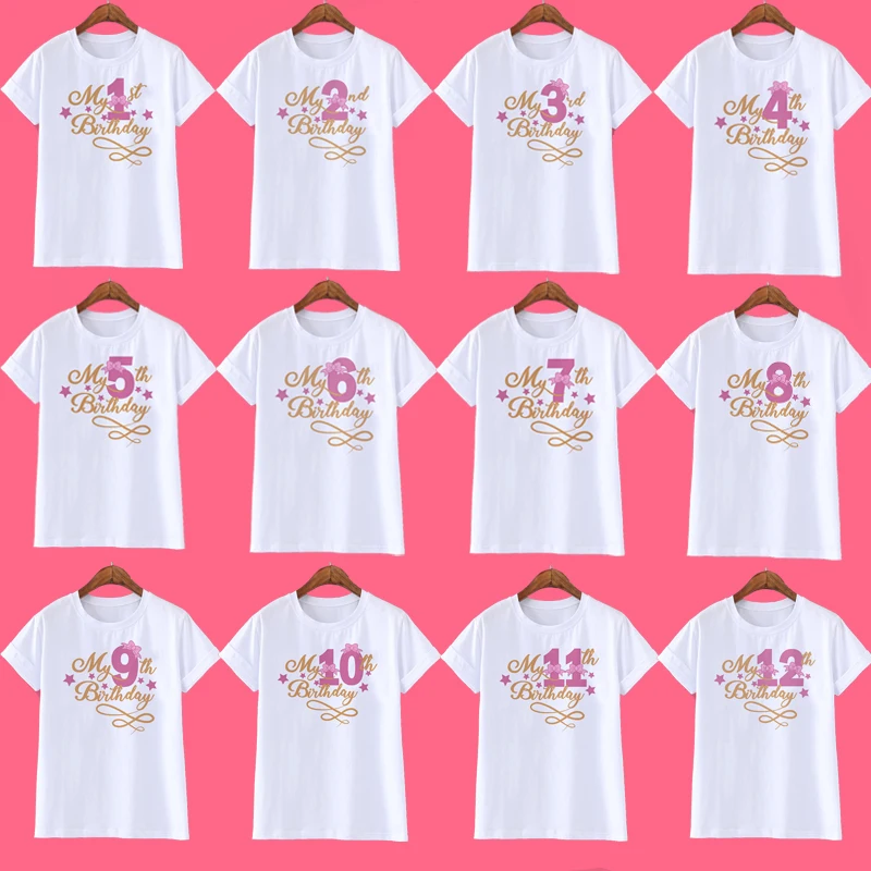 Camiseta verano niña manga corta - Tallas 1-12 años - imagen 2