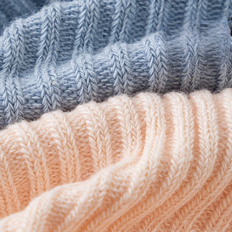 Calcetines antideslizantes de algodón peinado para niñas con encaje - imagen 4
