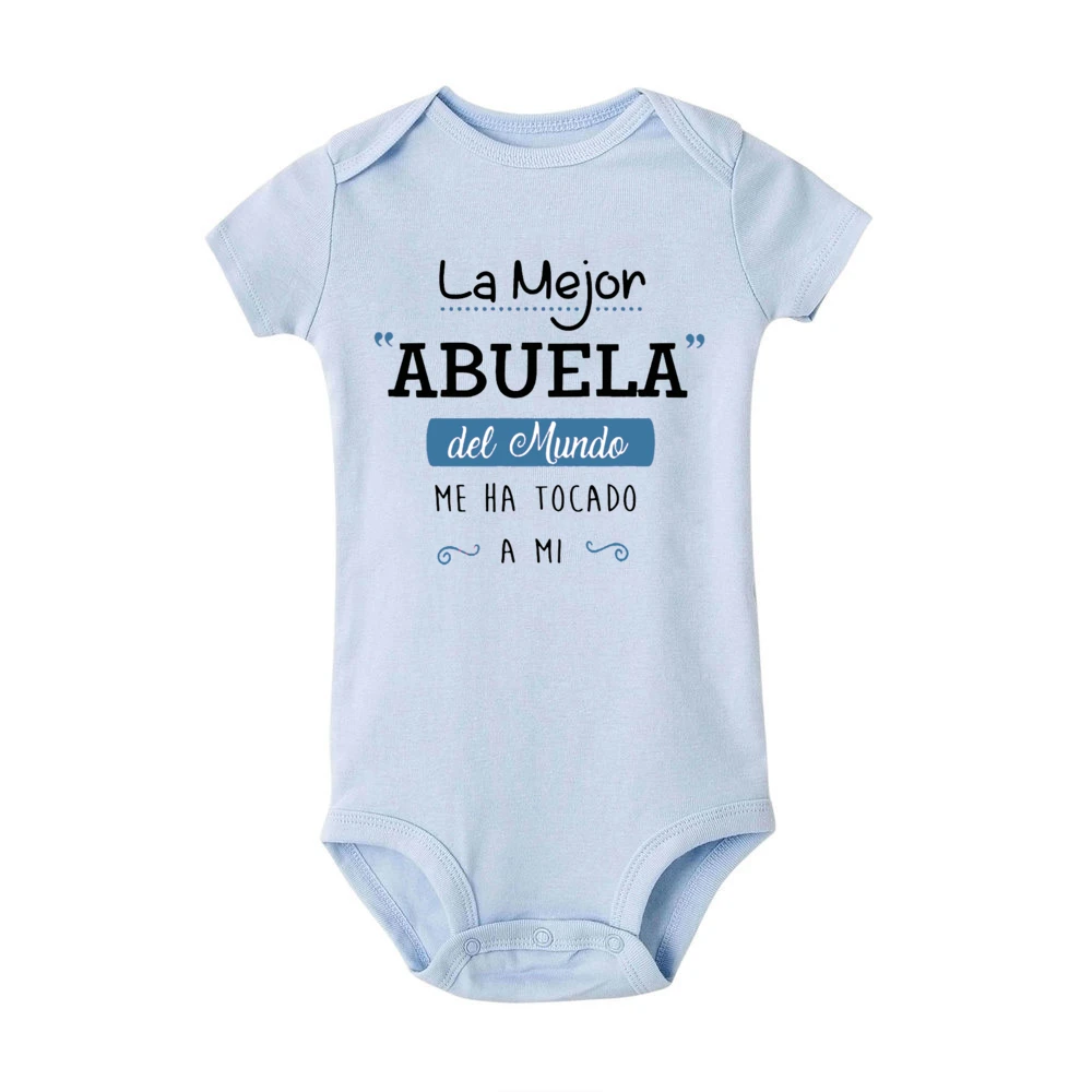 Body Moved Me para recién nacido – Estampado mejor abuela del mundo