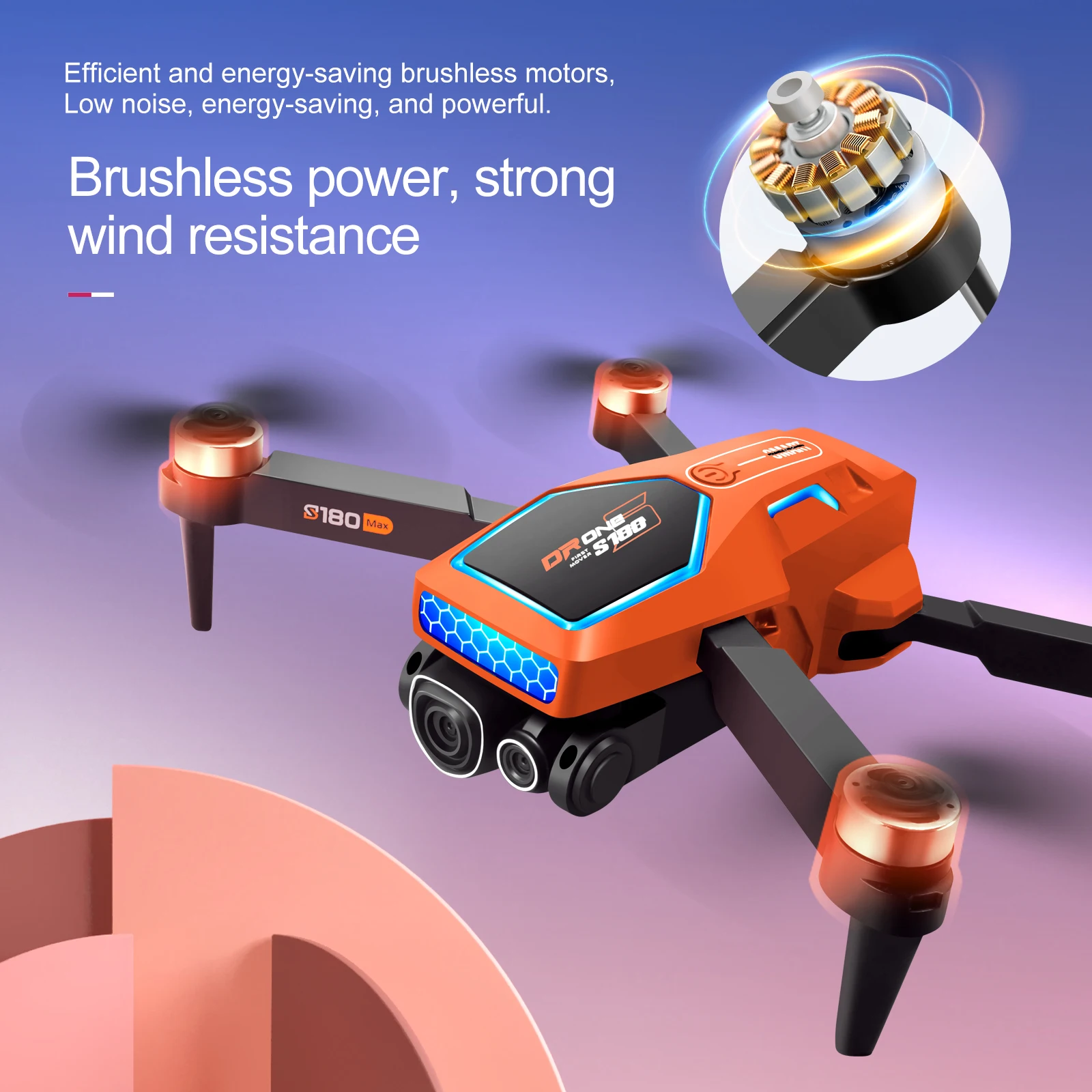 Motor brushless del dron