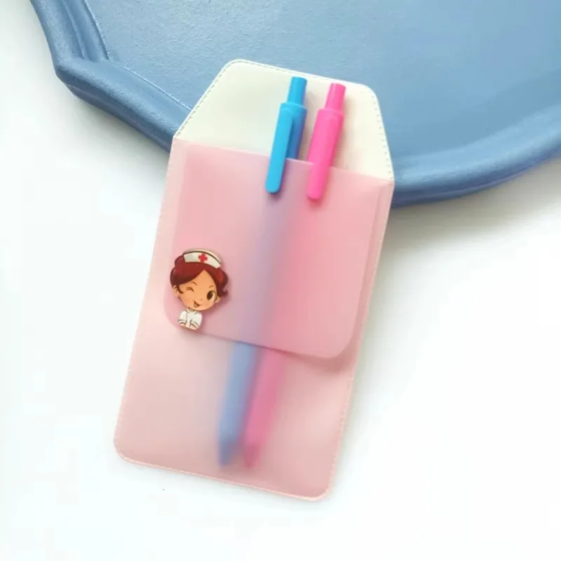 Estuche portátil PVC con diseño compacto y cierre seguro