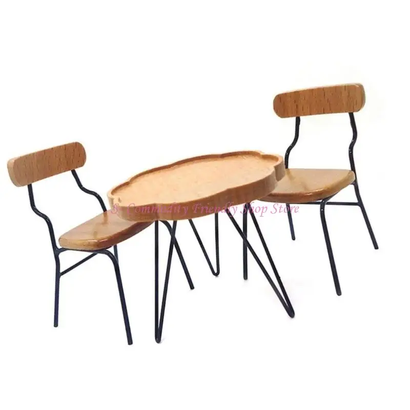 Silla en miniatura y juego para casa de muñecas infantil - imagen 2