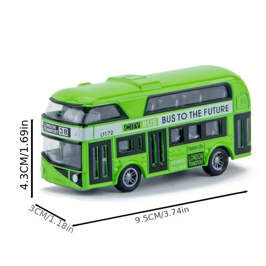 Autobús urbano de dos pisos con vehículo turístico extraíble - imagen 3