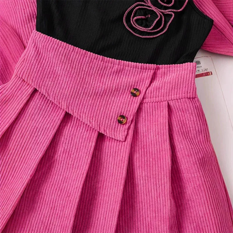 Conjunto de pana manga larga para niño - imagen 5