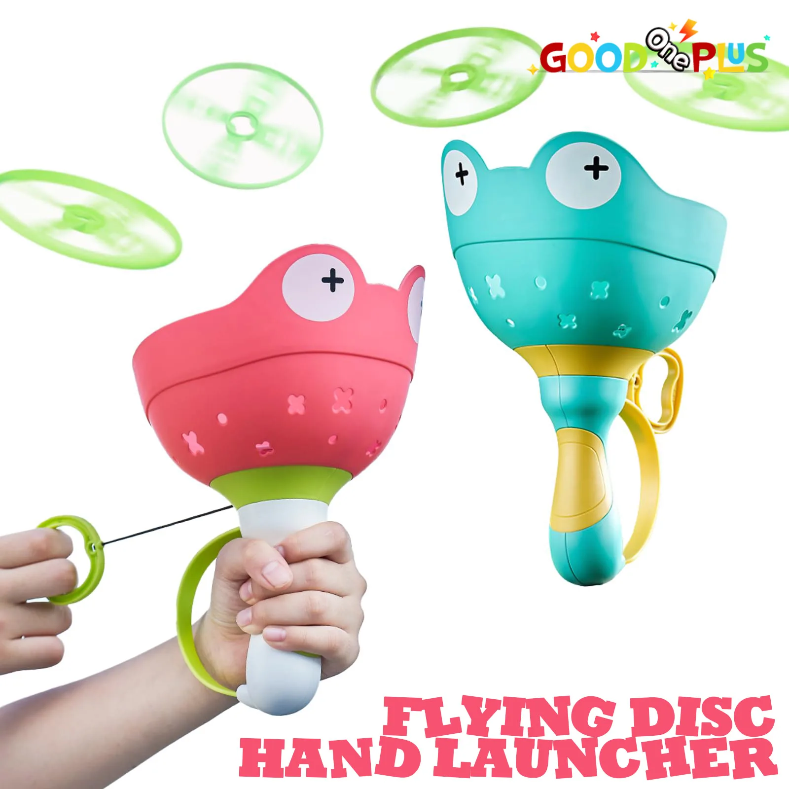 Disco volador para niños - Juguete deportivo exterior con cuerda - imagen 4