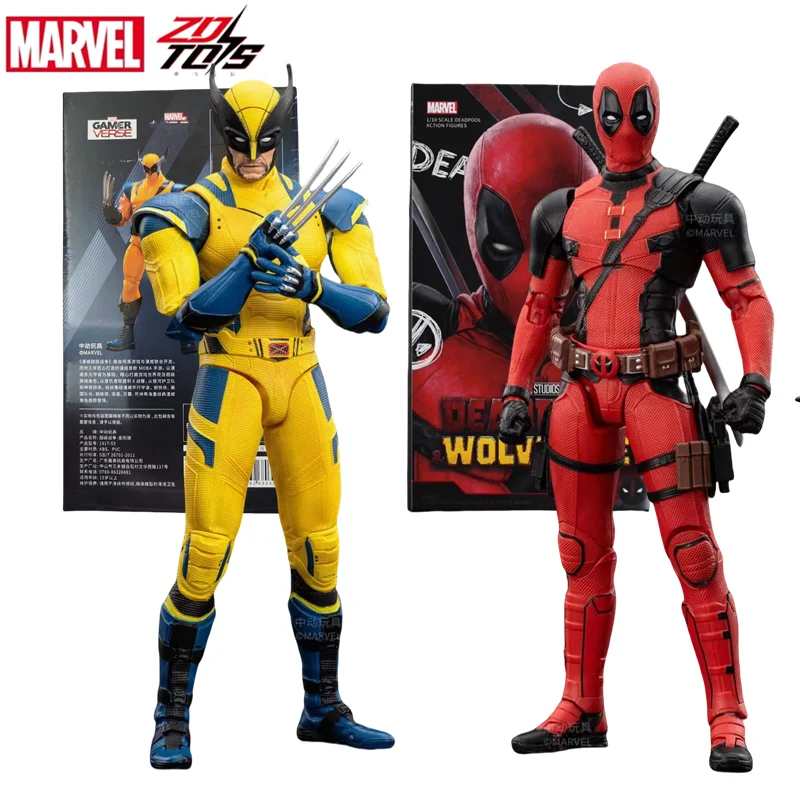 ZD Toys Figuras de acción Deadpool y Lobezno – Marvel