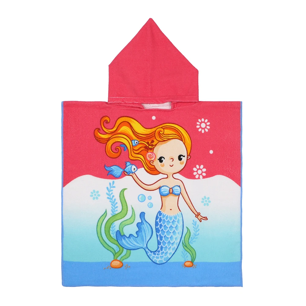 Toalla de baño microfibra con capucha para bebé y niña - imagen 3