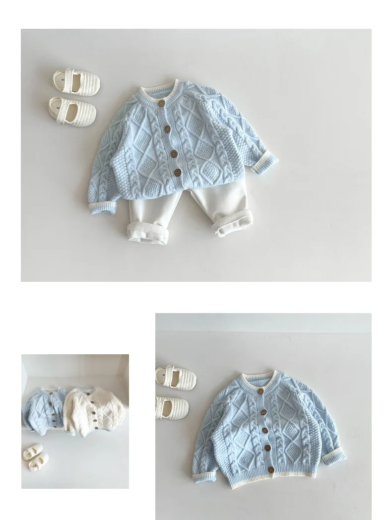 Cárdigan infantil de punto