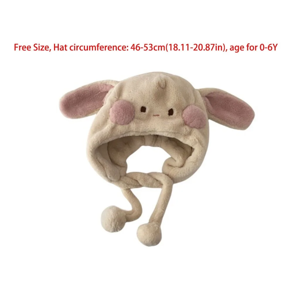 Gorro infantil con orejas - vista frontal