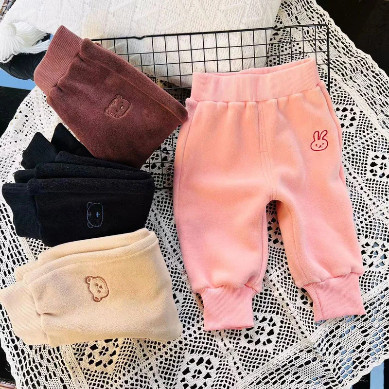 Pantalones polares invierno para niño – suaves y cálidos