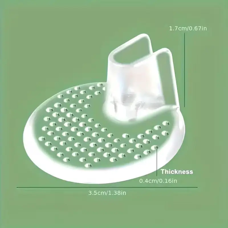 Almohadillas antideslizantes de gel de silicona para sandalias - imagen 4