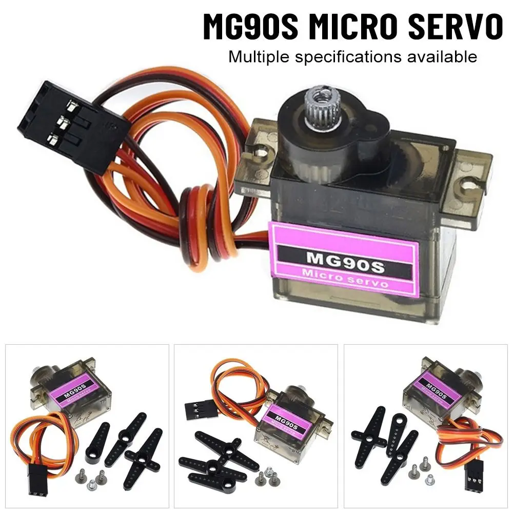 Servo MG90S Metal Gear 9G para RC - Compatible Trex 450 - imagen 2