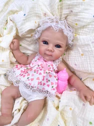 Muñeca reborn Bettie de silicona lavable para niñas