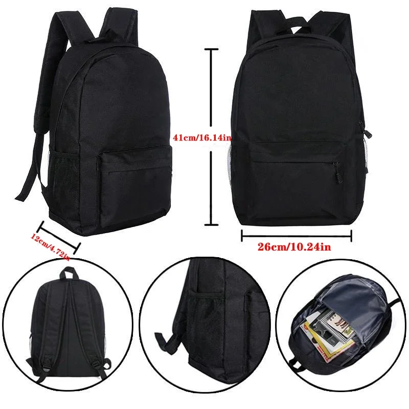 Detalle de la mochila con correas ajustables y asa superior