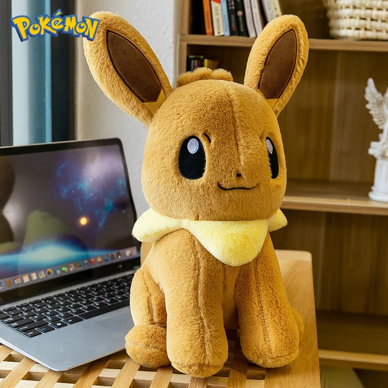 Peluche Pokémon Eevee suave para habitación infantil y regalo