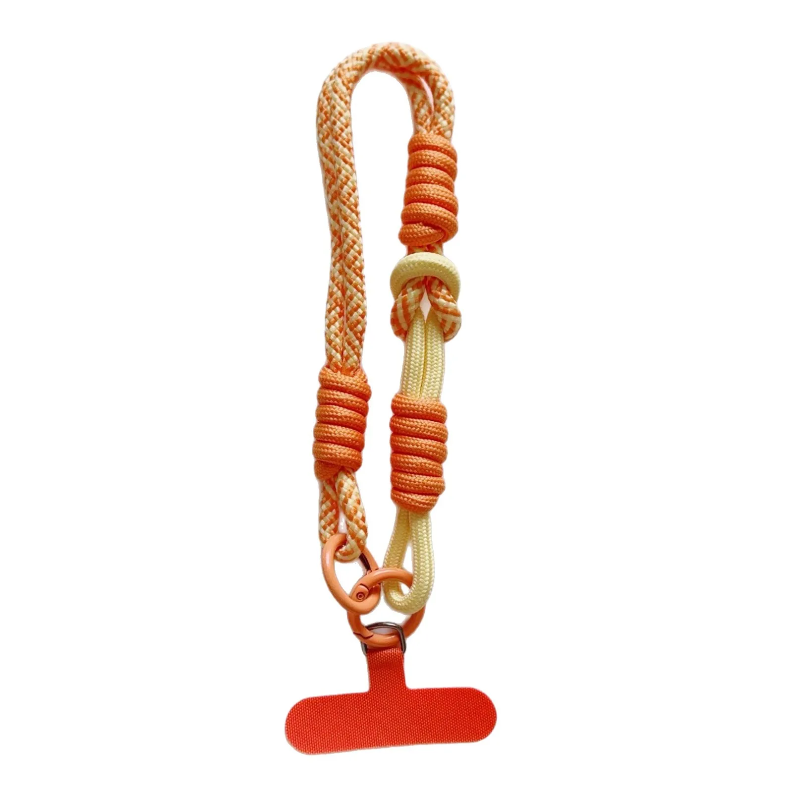 Cordón para móvil con correa de muñeca y nudo coreano