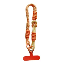 Cordón para móvil con correa de muñeca y nudo coreano
