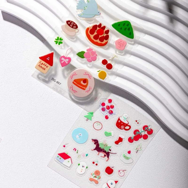 Stickers de frutas para manualidades infantiles – Decorativos y seguros - imagen 2