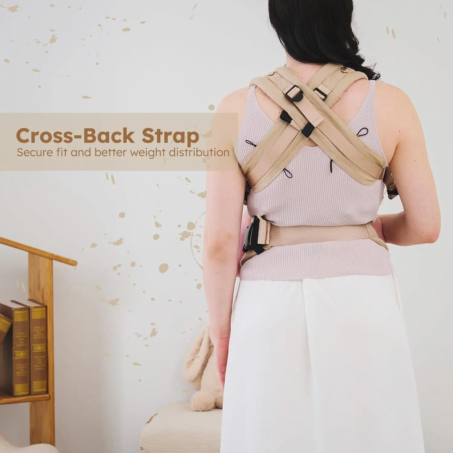 Portabebés ergonómico para recién nacido y bebé - imagen 5