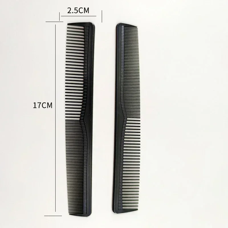 Peines de peluquería fibra de carbono con dientes anchos térmicos - imagen 2