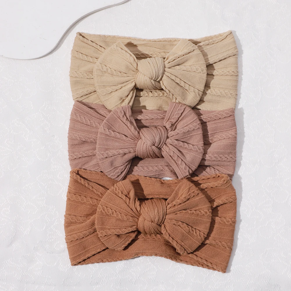 Diadema elástica con lazo para bebé – Accesorio suave cabello - imagen 5