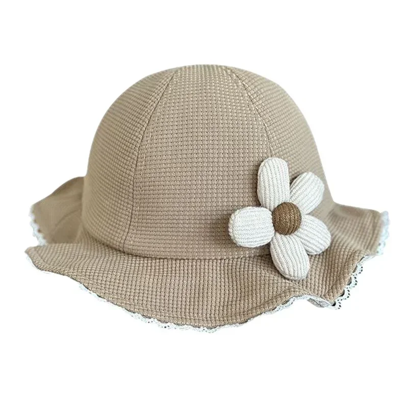 Sombrero de pescador Floral para niña – verano primavera - imagen 3